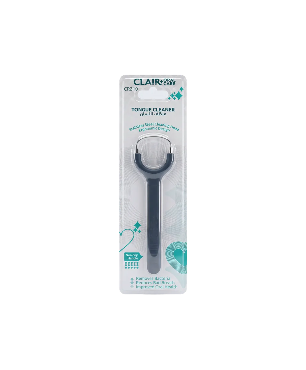 Clair stainless steel tongue cleaner CR210