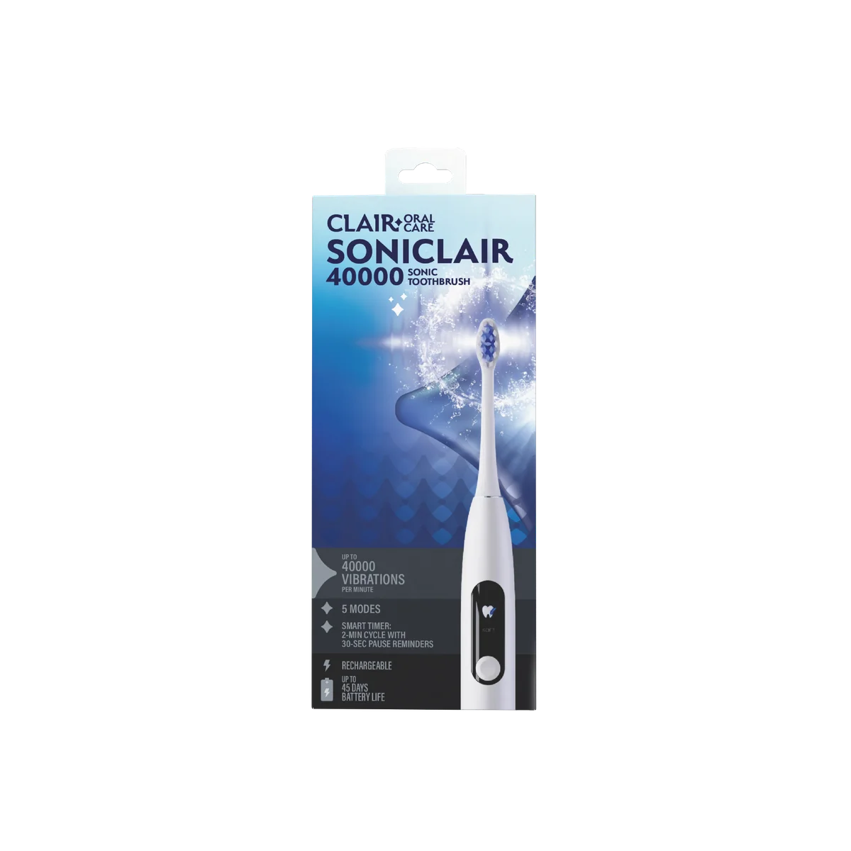 Clair Soniclair 40000 sonic toothbrush