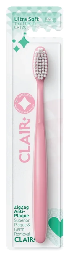 Clair CR120 ultra soft manual toothbrush